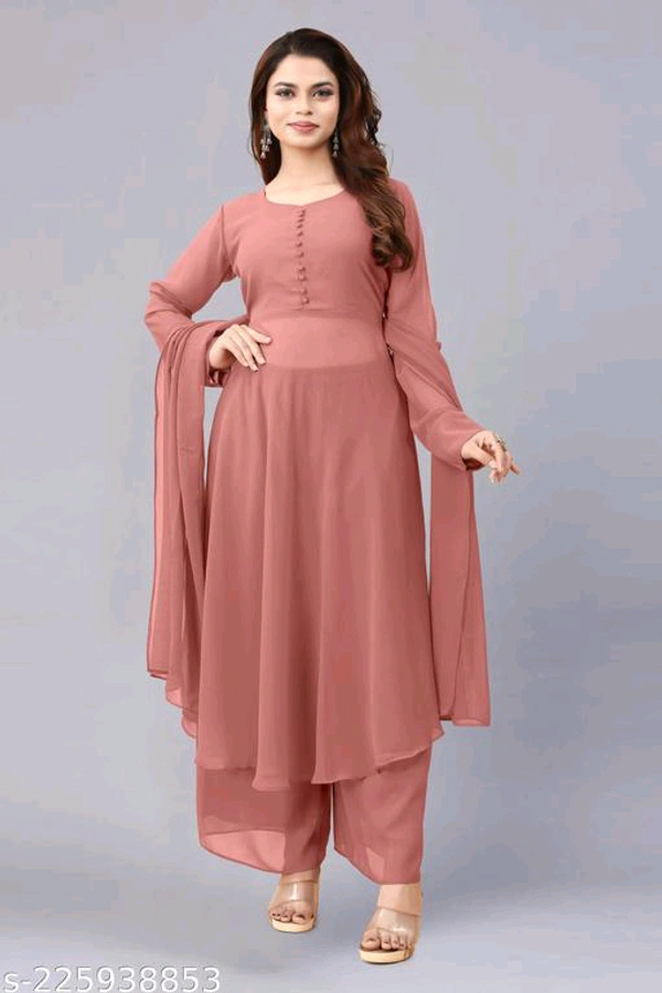 Kurta Pant With Dupatta BB-17MH - 3, XL