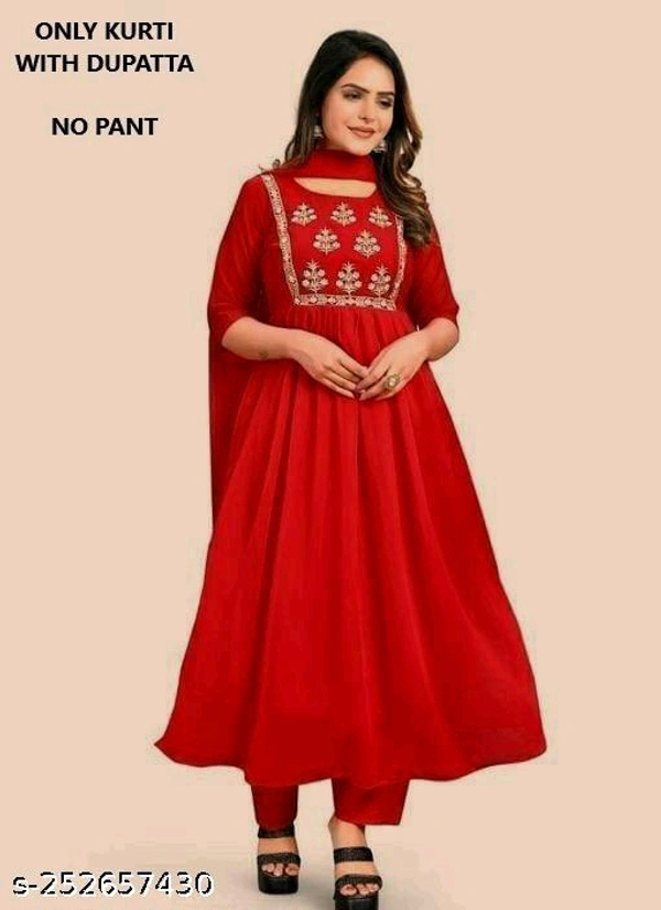Kurta Pant With Dupatta BB-18MH - 4, XL