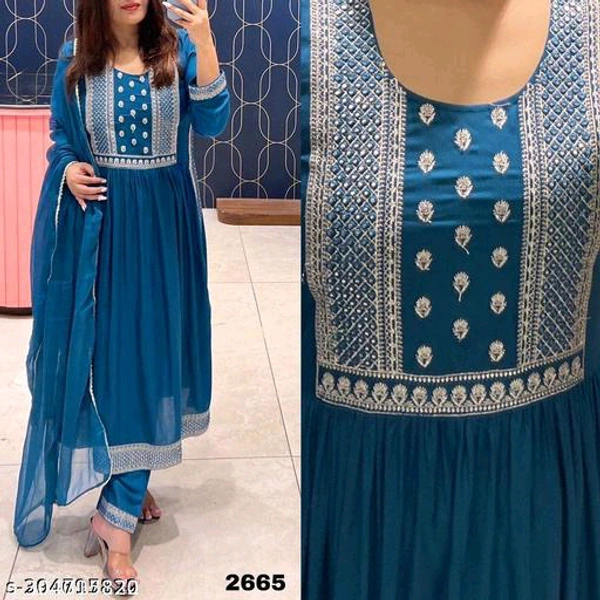 Kurta Pant With Dupatta BB-19MH - 1, L
