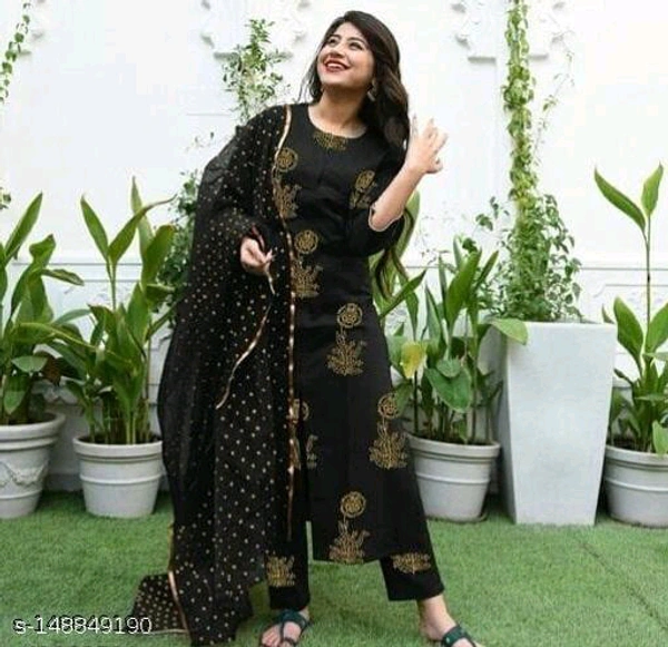Kurta Pant With Dupatta BB-25MH - 3, L