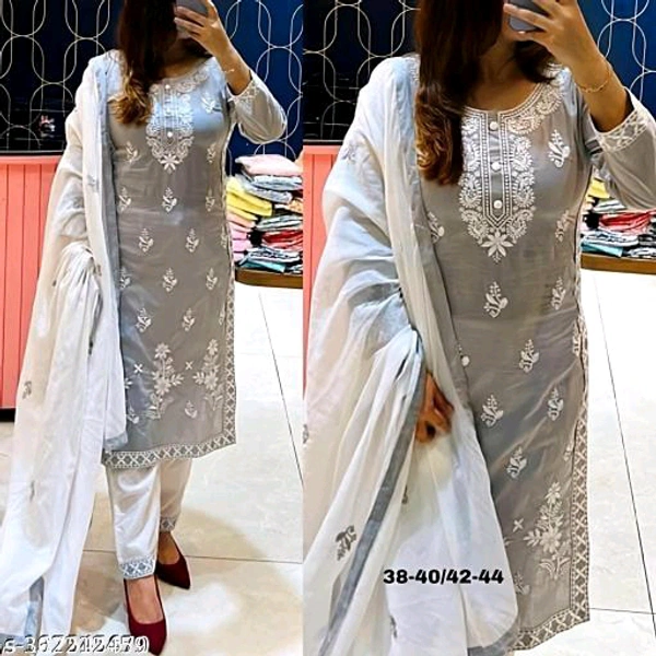 Kurta Pant With Dupatta BB-26MH - 3, M