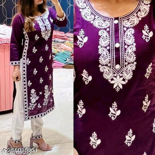 Kurta Pant With Dupatta BB-27MH - 3, M