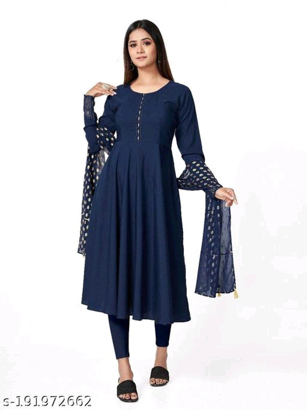 Kurta Pant With Dupatta BB-28MH - 2, L