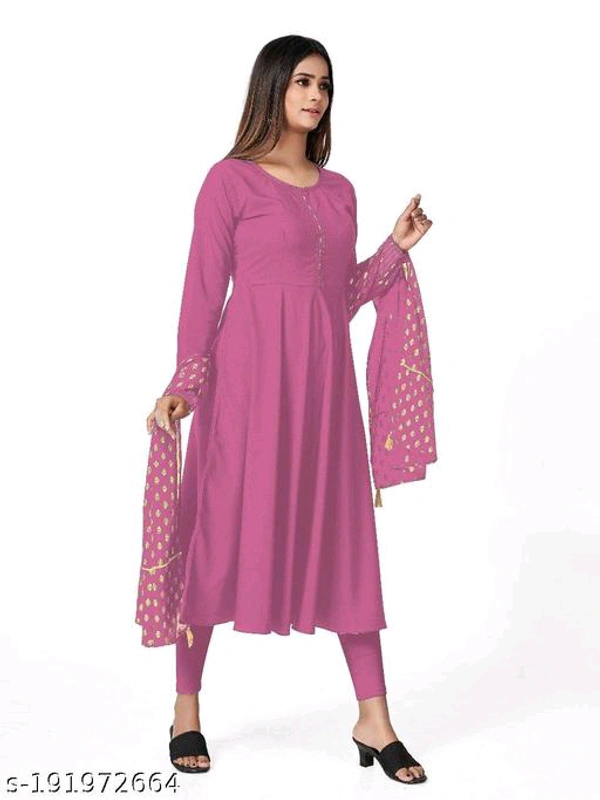 Kurta Pant With Dupatta BB-28MH - 4, XL