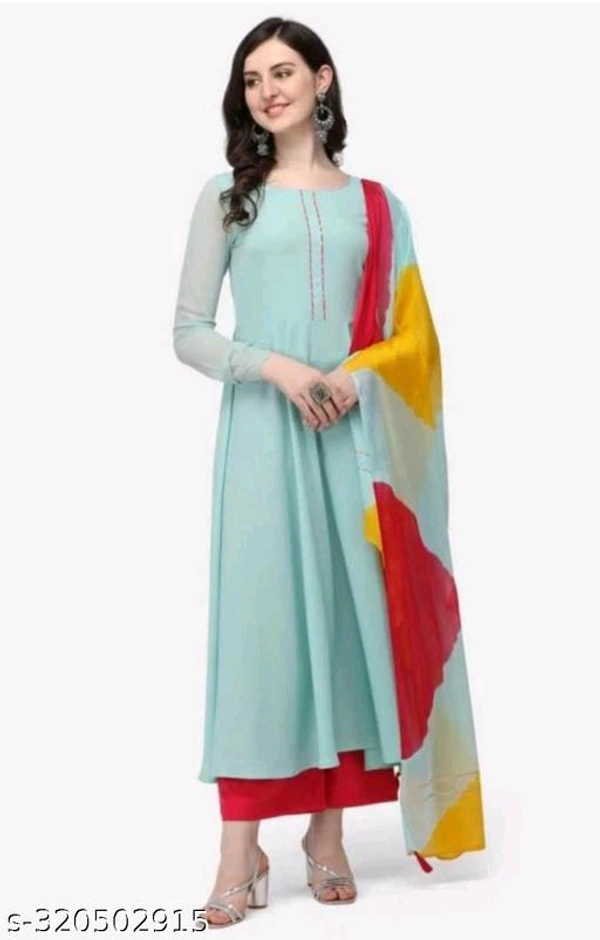 Kurta Pant With Dupatta BB-30MH - XXL