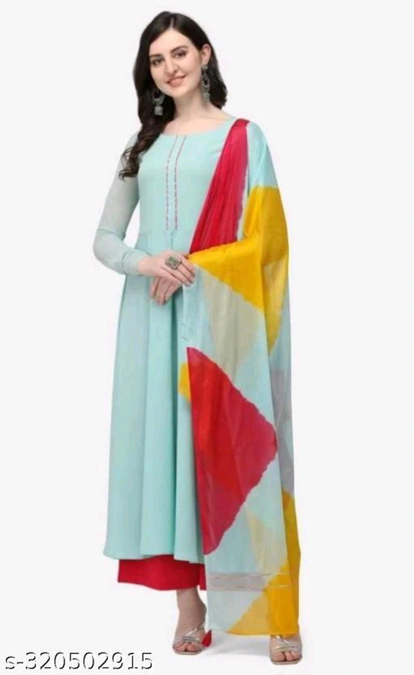 Kurta Pant With Dupatta BB-30MH - XXL