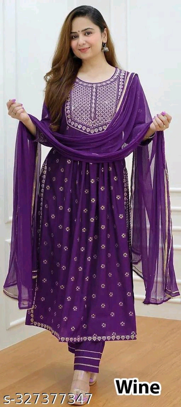 Kurta Pant With Dupatta BB-34MH - 3, S
