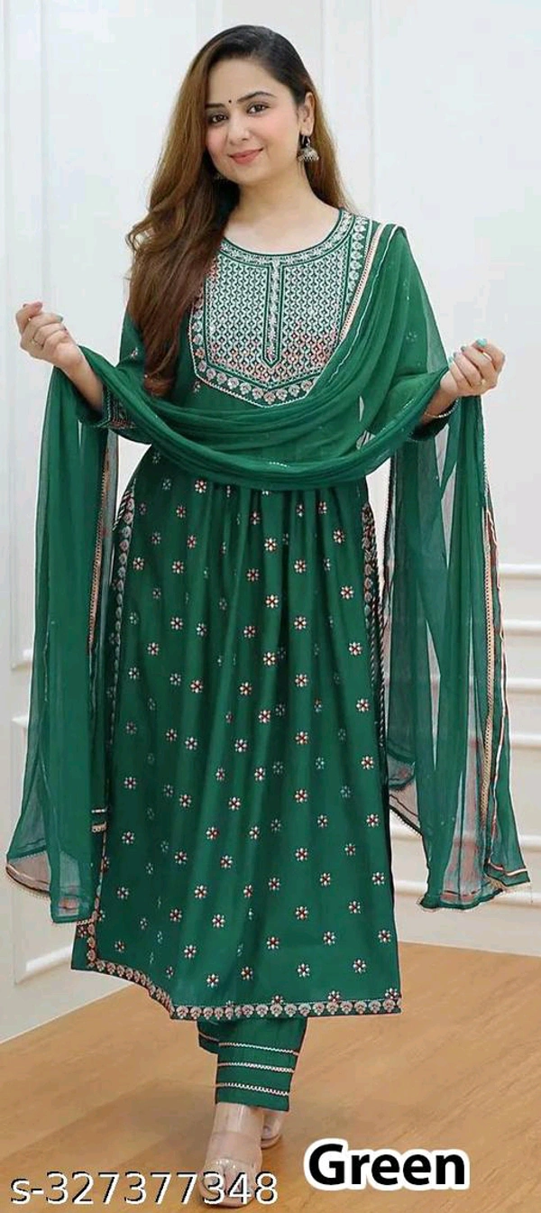 Kurta Pant With Dupatta BB-34MH - 4, XL