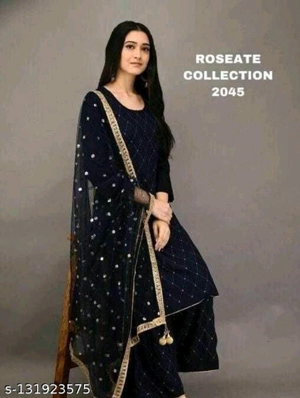Kurta Pant With Dupatta BB-37MH - 2, L