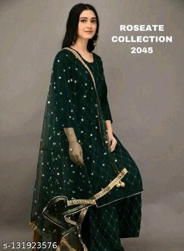 Kurta Pant With Dupatta BB-37MH - 3, L