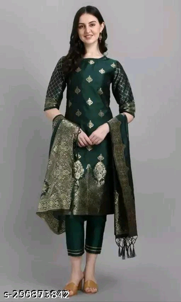 Kurta Pant With Dupatta BB-38MH - 2, M