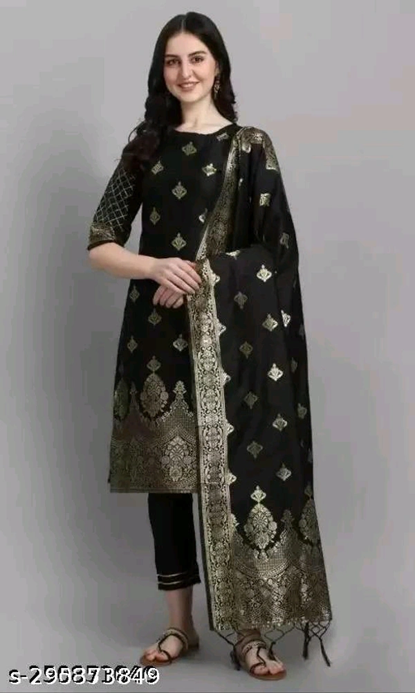 Kurta Pant With Dupatta BB-38MH - 1, XL
