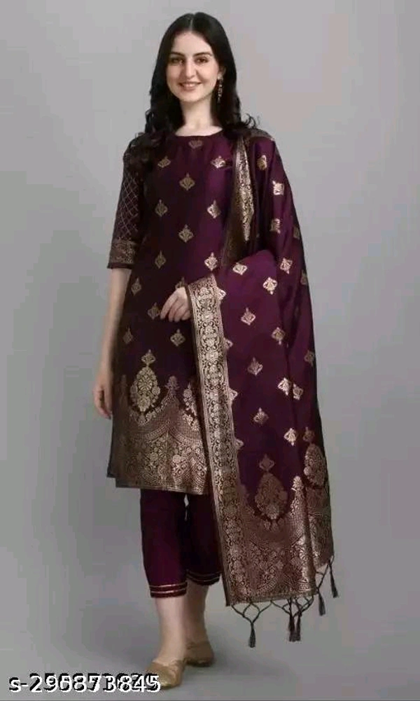 Kurta Pant With Dupatta BB-39MH - 2, S