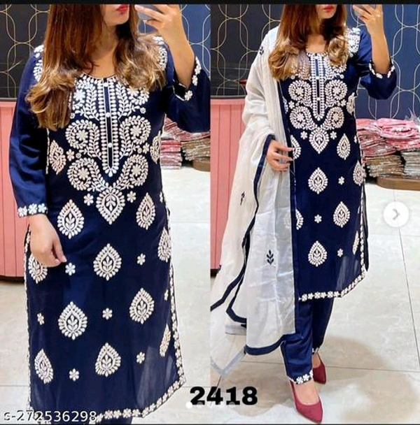 Kurta Pant With Dupatta BB-41MH - 1, XL