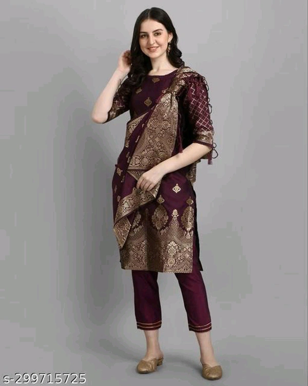 Kurta Pant With Dupatta BB-42MH - 1, S