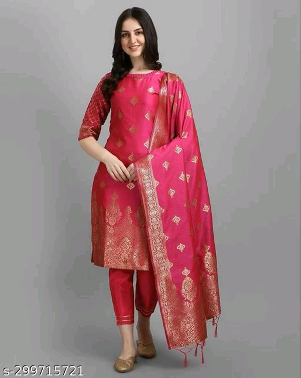 Kurta Pant With Dupatta BB-42MH - 1, S