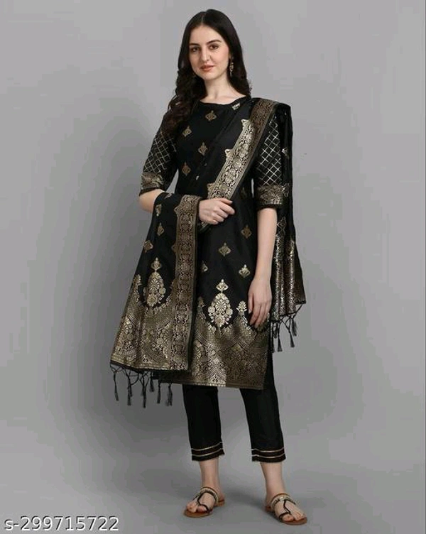 Kurta Pant With Dupatta BB-42MH - 3, S