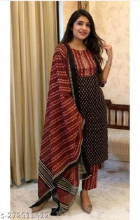 Kurta Pant With Dupatta BB-44MH - S