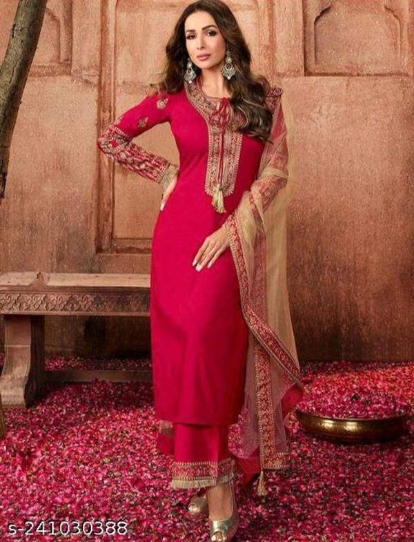 Kurta Pant With Dupatta BB-47MH - XXL