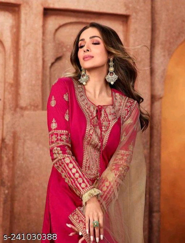 Kurta Pant With Dupatta BB-47MH - XXL