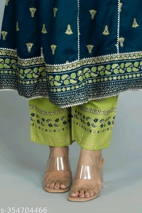 Kurta Pant With Dupatta BB-51MH - XXL