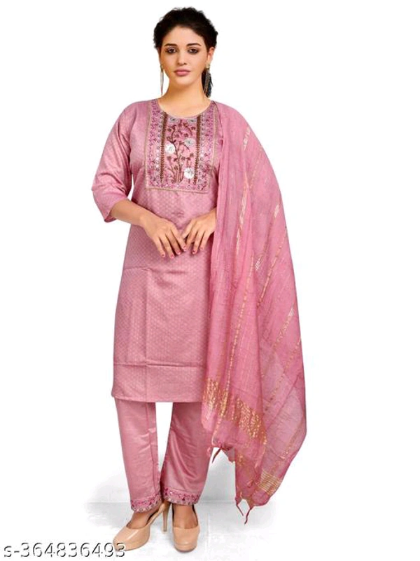 Kurta Pant With Dupatta BB-52MH - 1, XL