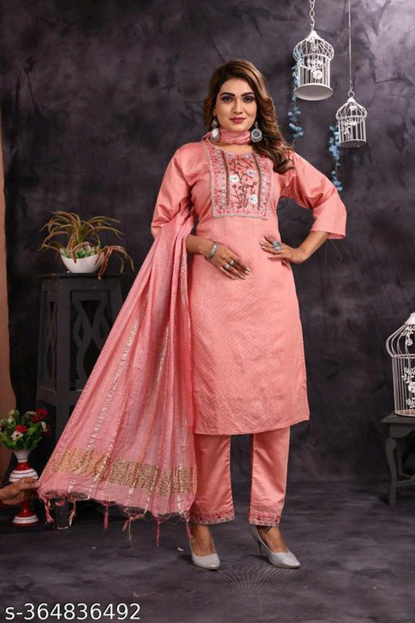 Kurta Pant With Dupatta BB-52MH - 1, XL