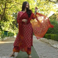 Kurta Pant With Dupatta BB-55MH - L