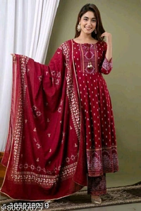 Kurta Pant With Dupatta BB-56MH - 1, S
