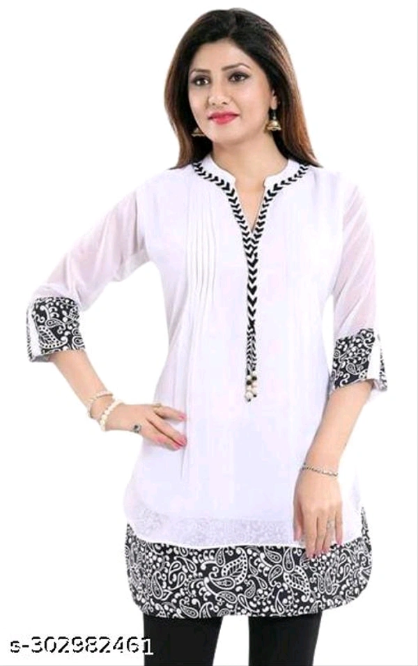 Women Fancy Short kurti & Tunic -MH02 - 1, L