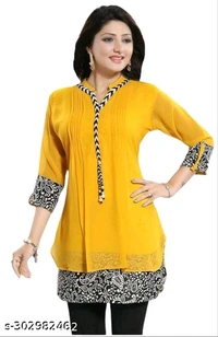 Women Fancy Short kurti & Tunic -MH02 - 1, L