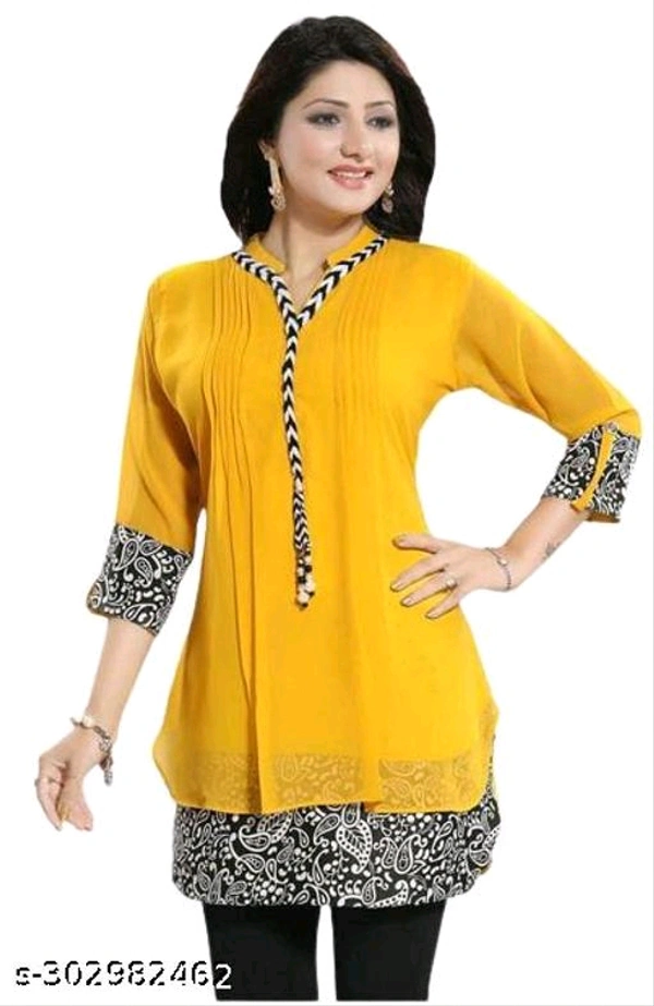 Women Fancy Short kurti & Tunic -MH02 - 1, L