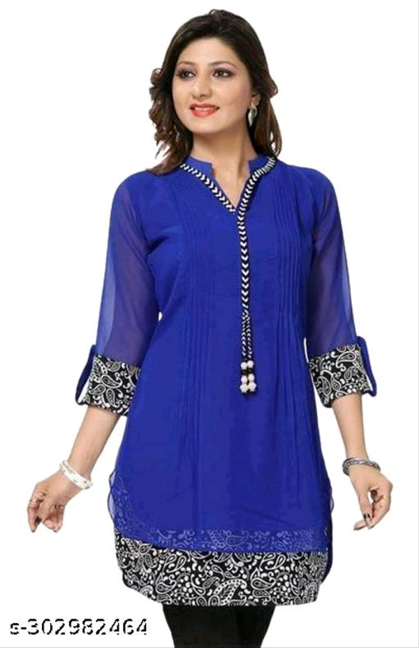 Women Fancy Short kurti & Tunic -MH02 - 1, L
