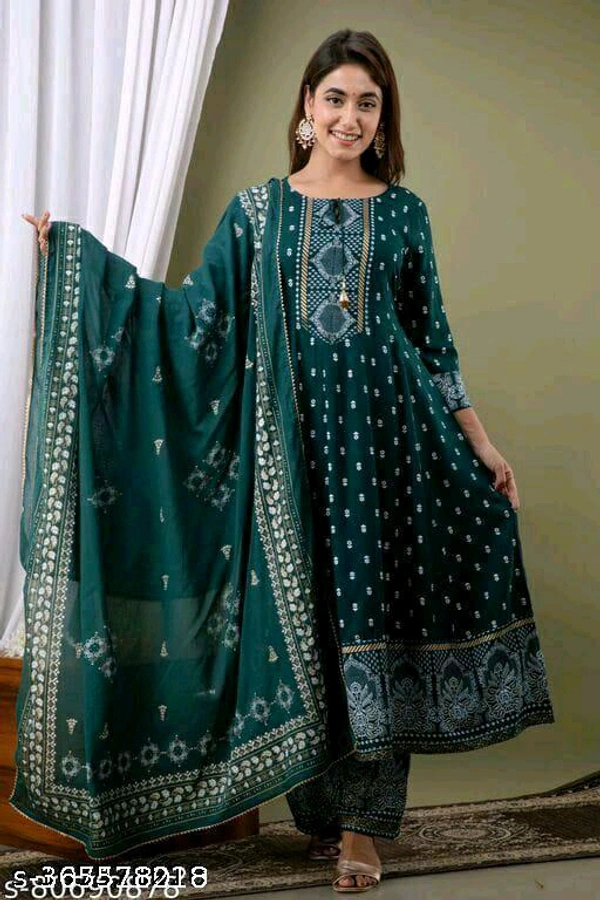 Kurta Pant With Dupatta BB-56MH - 3, XXL