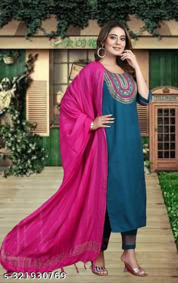 Kurta Pant With Dupatta BB-57MH - L