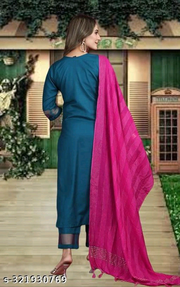 Kurta Pant With Dupatta BB-57MH - L
