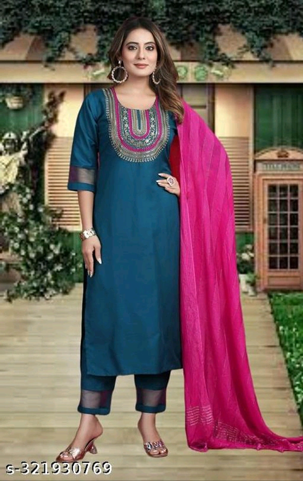 Kurta Pant With Dupatta BB-57MH - XL