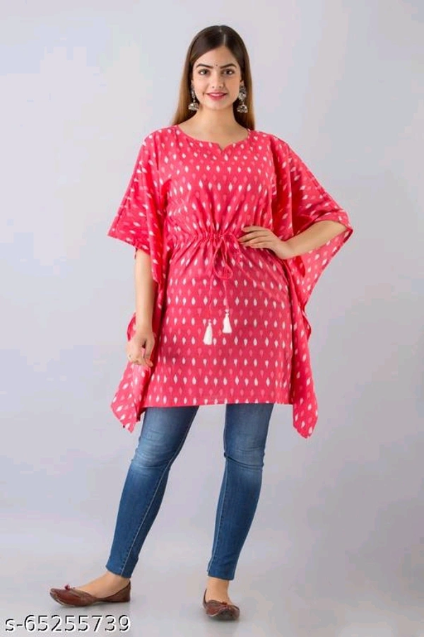 Printed Fancy Kaftan -MH01 - 1, XXL
