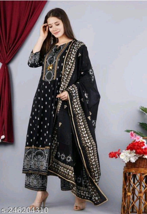 Kurta Pant With Dupatta BB-59MH - 3, XL