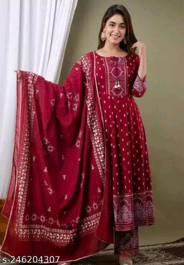 Kurta Pant With Dupatta BB-59MH - 4, XL