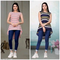 Women Up Down Tops BB-77MH - 1, XS