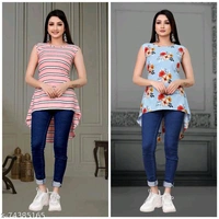 Women Up Down Tops BB-77MH - 1, XS