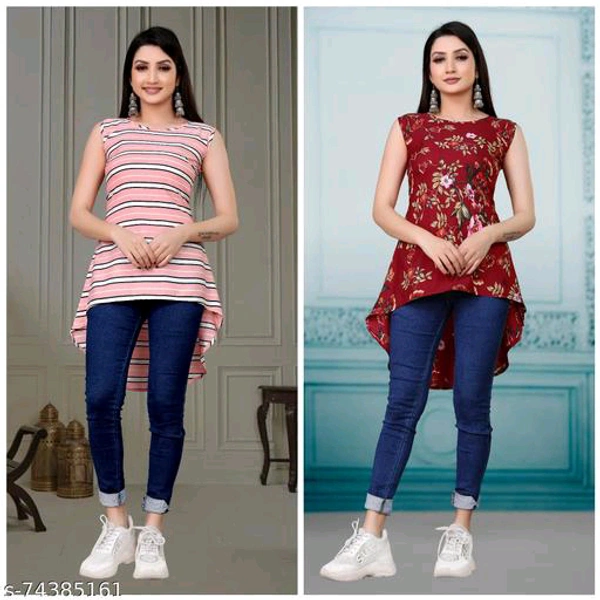 Women Up Down Tops BB-78MH - 1, L