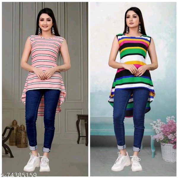 Women Up Down Tops BB-78MH - 3, L