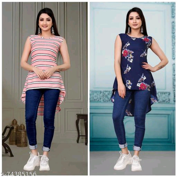 Women Up Down Tops BB-78MH - 4, L