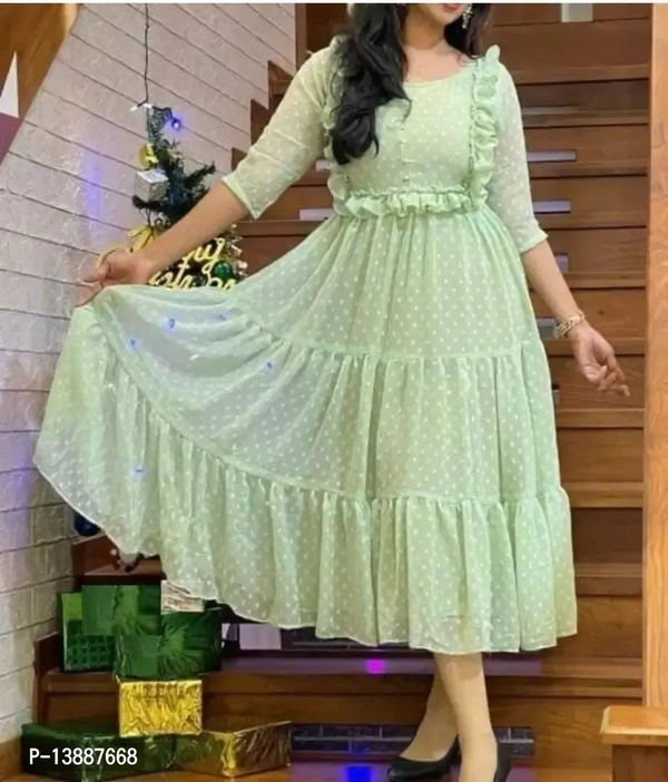 Trendy Latest Girls Dresses -MH02 - 1, S