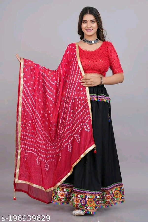 Dupatta With Skirt BB-87MH - 1