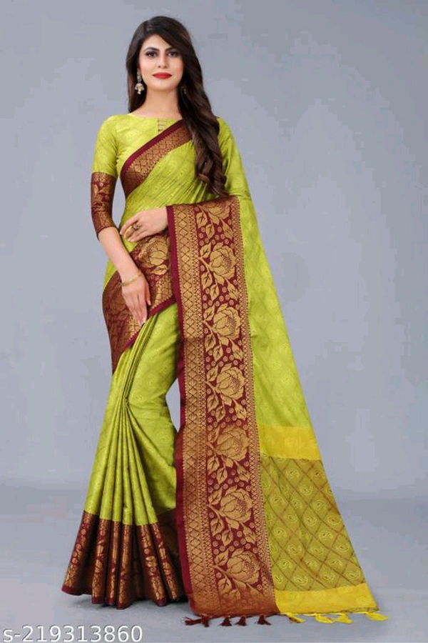 Cotton Silk Saree BB-88MH - 4
