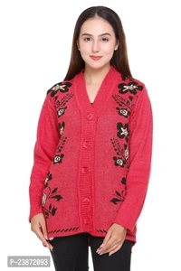 PIPASA Winter WEAR Full Sleeve Wool Cardigan for Women Girls BB-02GR - 1, S