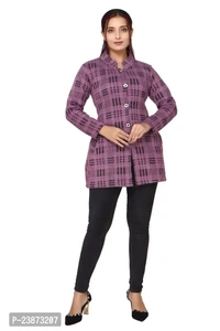 PIPASA Women Winter WEAR Full Sleeve Baby Soft Woolen Long Cardigan for Women Girls BB-03GR - 1, M